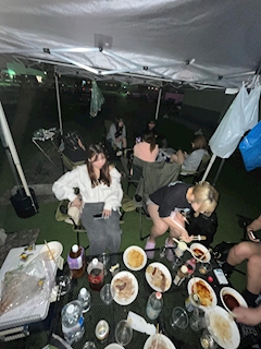 もえ「BBQ🤍」