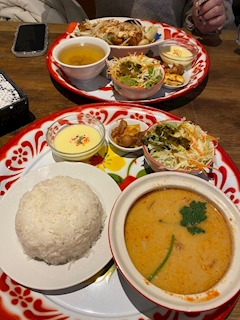はな「🇹🇭🍽😋」