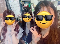 はな「3人で♩.•」