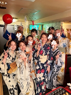 ちいママ若葉「七夕浴衣イベント∠(  ˙-˙ )／」