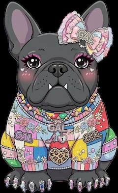 プロフィール写真4・招き犬のブル｜