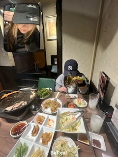 もえ「サムギョプサル美味すぎっ✨」