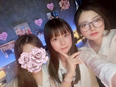 るか@refu南森町「暑すぎ🖤」