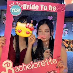 るか@refu南森町「ドレス💙」