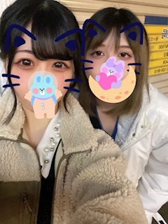 てぃな「まいかちんとパシャっ😍❤️」