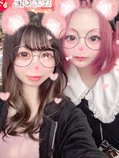 てぃな「にーなちゃんとパシャリ💓😆」