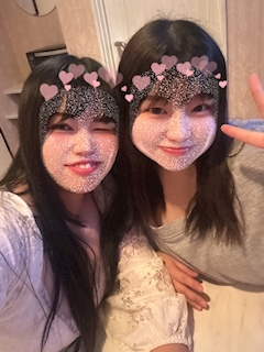 るか「😆🥺😆メイサちゃんとパシャリ笑」