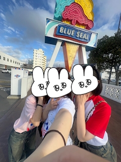 もも「沖縄から帰ってきましたー！朝までいます！」