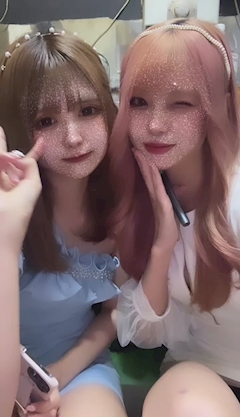 ノン「ゆうなちゃんとツーショ❣️」