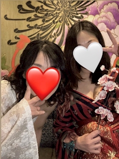 まり「花魁です🌸」