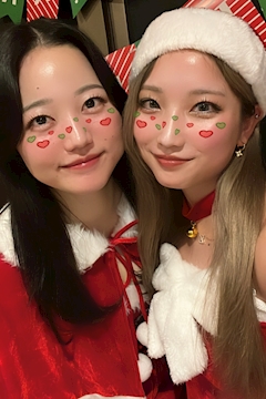💙りな💙上野バーディーガール⛳️「クリスマスイベントありがとうございました～❣️」