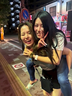 れい「おんぶ♡」