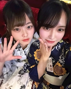 白咲のあ「ゆかた🌟🌟🌟」