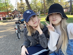 みお「散歩😇😇😇」