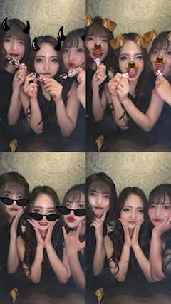 せあ「初めて3人で📸」