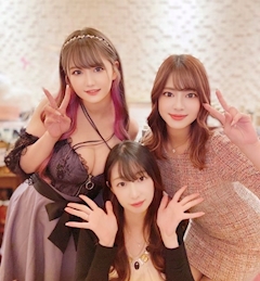 芹沢 利奈「キャストなかよしフォト」