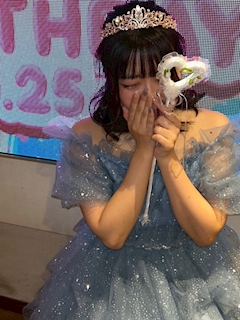 ちゃんと目が腫れました