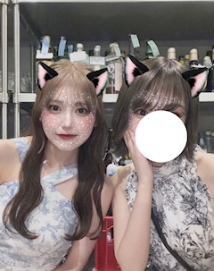  ゆい「髪の毛暗くしたんだそ」