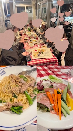 りさ「親睦会🤍」