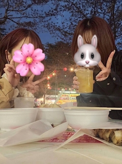 リコ🐰💖「お花見デート🌸」