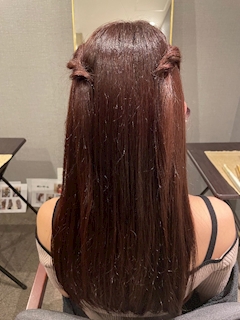 まりん「髪色かえたよ！」
