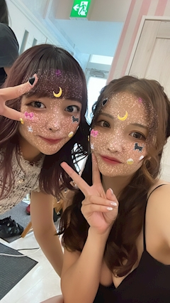 さつき「まやさんと😣🩷」
