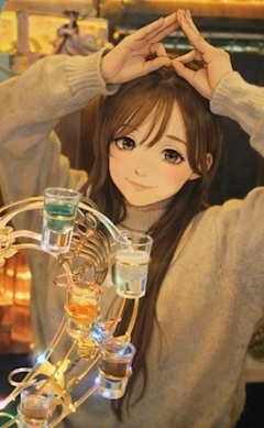 プロフィール写真2・蒼海 夏(なつ)|シーシャ・ガールズバー 9NINE(ナイン) - 中洲のガールズバー