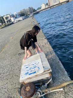 とわ「へっぴり腰👶🏻」