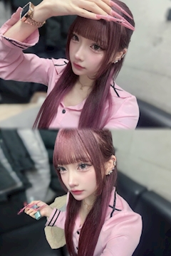 ひめ「出勤❕髪の毛染めたよ＞ᵕ＜🎵💕」