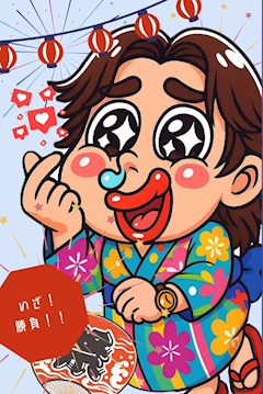 プロフィール写真3・黒服のゆうたりん｜