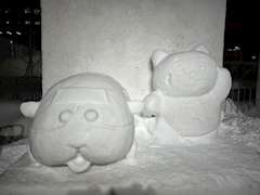 なつみ「ゆきまつり～」