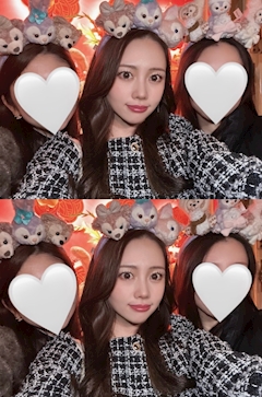 白咲　つむぎ「香港ディズニー🐭🏰🎀」