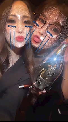 IBIS 💙 あいり「なんとなんと…🥂🍾✨」