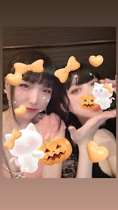 まり「こんばんは😉」