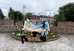 なつき「🎢☔️」