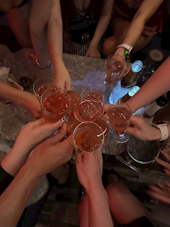 さき「よっぱらい～」