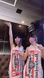 新着ブログ バドワイザーのコスプレしたよ🍺🩵今日も明日もしてるよん💕