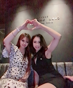 華藤 桃 😈🖤「仲良しフォト🧡まりさん」