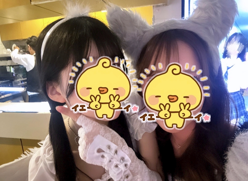 キャスト同士で撮影した仲良し写真