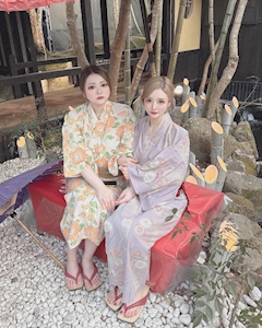 さくら「妹と竹ふえに行ってきました♨️🎋」