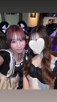かりん「ももはちゃんと🤍🤍」