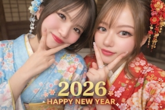 睦月 クレア「はっぴーにゅーくれあ🍻🍺」