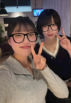 はな「もかちゃんと📷💖」