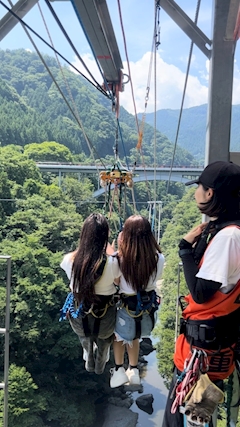 りんな「自然に触れすぎた3日間でした🌳🍃」