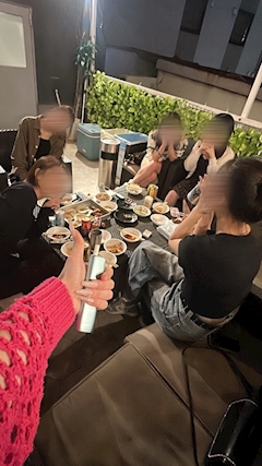 りんな「🍖🔥🍴💞」