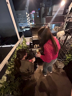 りんな「🍖🔥🍴💞」