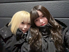 もも「雪降ったね～」