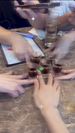 めろ「ありがと！！！」