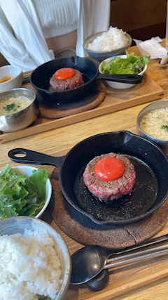 はな「ばーぐ」