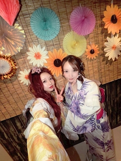 一ノ瀬　一華「浴衣☺️🧡」